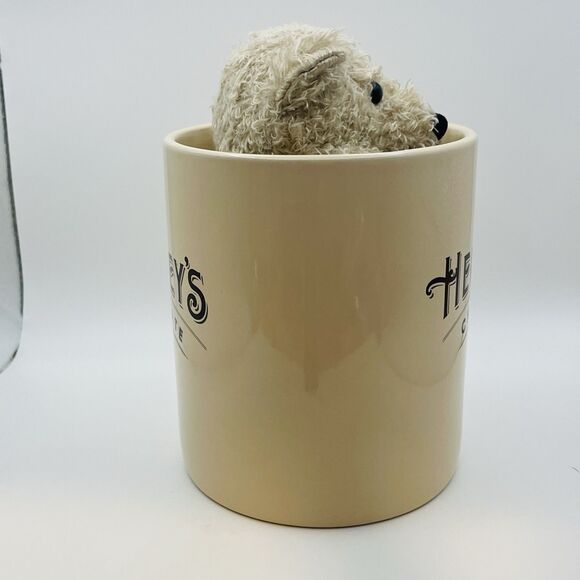 Hershey's Chocolate Jumbo Ceramic Coffee Mug Large 5" Galerie With Teddy Bear - Picture 3 of 9